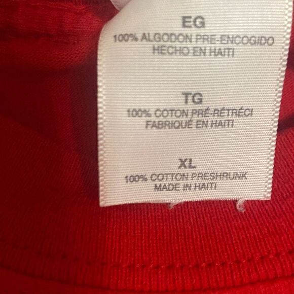 Vintage 2001 NCAA Final Four Maryland Terrapins Red Shirt Men’s XL Twin Cities - Picture 6 of 9